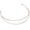 B, variant on Smooth Metal Headbands Frame for Tiaras Base Hairband Head Bands Bride Crown Base for Wedding