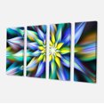 thumbnail image 2 of Dancing Multi Color Flower Petals - Floral Canvas Art Print, 2 of 3