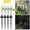 Warm white, variant on UTXQFD ,4Pcs Solar Taper Candles with Holders, Waterproof LED Candles Light Rechargeable Tapered Candlesticks with Dusk to Dawn Light Sensor for Outdoor Garden Patio Decor
