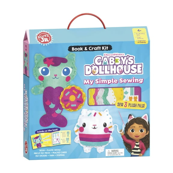 Klutz Jr. Dreamworks Gabby's Dollhouse - My Simple Sewing