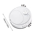 thumbnail image 3 of Clearance! Sweeping Robot Mop Suction Intelligent Three In One Cleaning Machine Lazy Vacuum Cleaner Home Appliances Sweeping robot,White, 3 of 6
