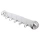 thumbnail image 3 of 1pc Suction Cup 5 Hook For Bathroom Towel Rack Plastic Punch-free Corrugated Rotating Suction Cup Hook Household Bathroom Parts, 3 of 11
