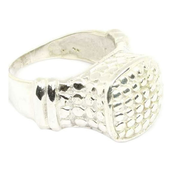 Plain Silver Unique Jewelry 925 Sterling Silver Plated Ring