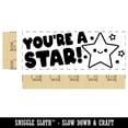 thumbnail image 2 of You're a Star Teacher Student School Self-Inking Rubber Stamp Ink Stamper - Orange Ink - Large 2-3/4 Inch, 2 of 7