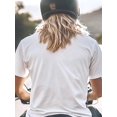 thumbnail image 4 of Camisetas de hombre con palmeras oceánicas, camisetas de manga corta para hombre, camiseta de cuello redondo, camisetas de verano para hombre con atardecer en la playa, blanco-L, 4 of 8