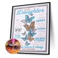 thumbnail image 3 of 5D DIY Letra Inglesa Taladro Parcial Rhinestone Mosaico Arte Kit, 3 of 9