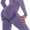 #1 Ultra Booty Contour - Purple, variant on Women Seamless Ruched Butt Lifting Leggings High Waist Yoga Pants Tummy Control Workout Gym Scrunch Booty Tights Sports Compression