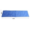 thumbnail image 1 of Tissu de Remplacement pour Fauteuil Inclinable, Tissu Imperméable de Remplacement pour Fauteuil Inclinable, Pelouse, Cour Arrière, Fleur Bleue + Corde, 1 of 7