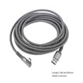 thumbnail image 4 of VR Cord Compatible for Oculus Link USB-C Steam Quest Type-C 3.0 VR (Silver), 4 of 4