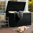 thumbnail image 7 of Homall 150 Gallon Resin Deck Box, Outdoor Lockable Storage Box, Waterproof and UV Resistant for Patio, 7 of 7