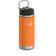thumbnail image 5 of Thermos Stainless Steel Vacuum Insulated Icon Straw Bottle, Orange, 18oz, 5 of 7