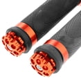 thumbnail image 3 of 2 Pack Racing Motocicleta Agarres De Mano De Extremo Tapa Barra Deslizante Barras - Universal naranja Soledad Empuñadura de manillar de motocicleta, 3 of 9