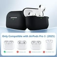 thumbnail image 2 of Comvin for AirPods Pro 3 Case, Soft Silicone Cover for Apple Airpods Pro 3rd Generation (2025), with Cleaner Kit, 2 of 9