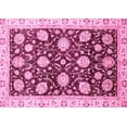 thumbnail image 1 of Ahgly Company Indoor Rectangle Oriental Pink Traditional Area Rugs, 2' x 3', 1 of 4