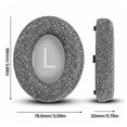 thumbnail image 4 of KUFptva Highly Density Memory Foam Earpads Soft Ear Pad for 700 Noise Cancelling Headsets, Added Thickness Comfort Cushions, 4 of 7