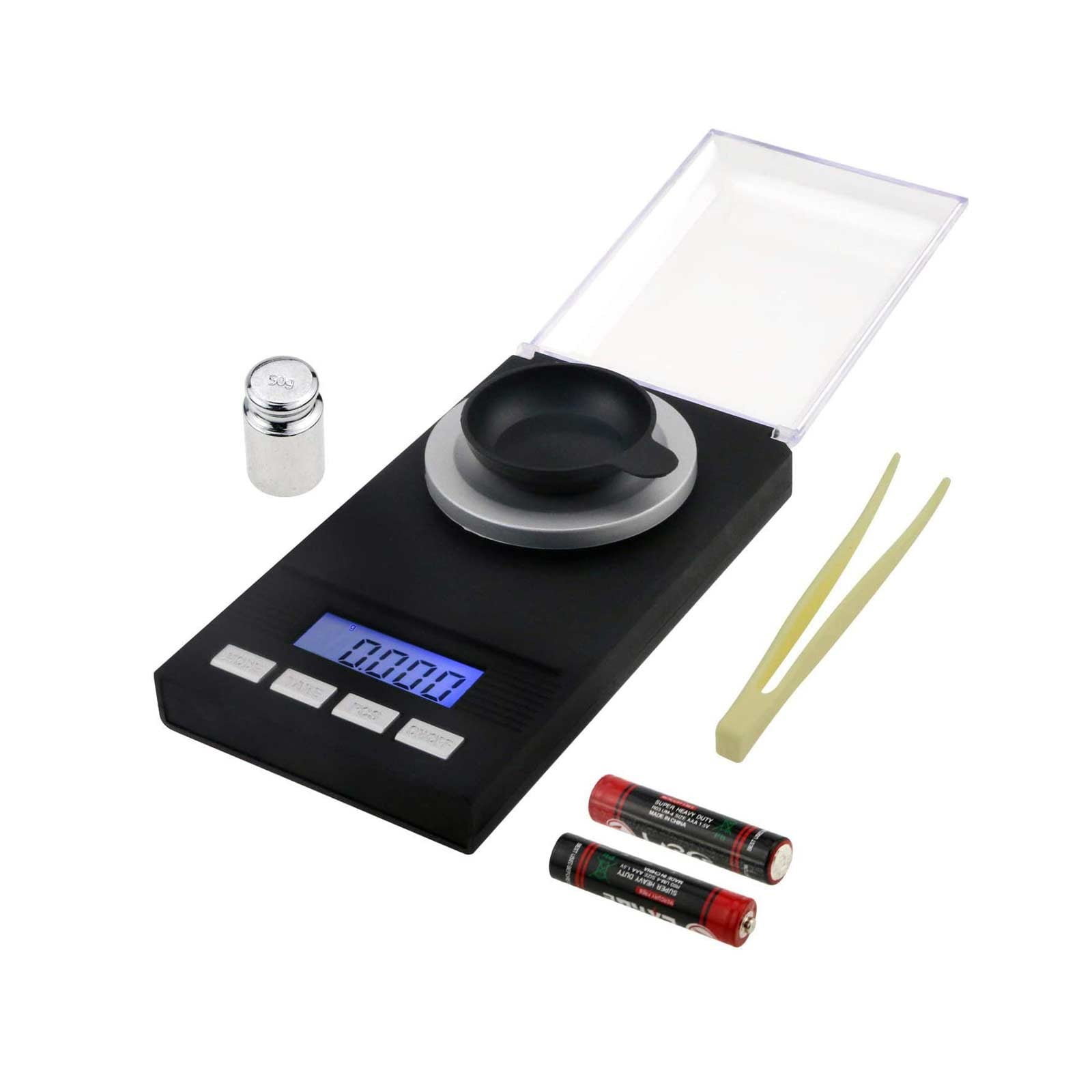 Digital High Precision Gram Scale Electric LCD Display Jewelry Drug Scale #8Y 