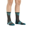 thumbnail image 2 of Darn Tough Women's Bear Town Micro Crew Light Cushion Blue Sock, 2 of 8