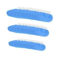 thumbnail image 2 of Cubiertas de pie de esquí desechables calcetines de tela no tejidos para chicas de viaje Azul 30 pares, 2 of 8