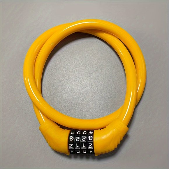 MesaSe Cadenas de Vélo Extra-Long - Anneau de Câble de Sécurité en PVC Durable pour Jeunes Cyclistes