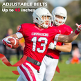 thumbnail image 1 of Flag Football Belts, 14 Player Adjustable Flag Football Set for Sports Training Competition (Red & Blue), 1 of 5