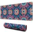 thumbnail image 1 of Performore Mouse Pad - Vibrant Mandala Design - Enhances Gaming Experience - Non-Slip Rubber Base - Large Size, 31.5x11.8 Inch, 1 of 1