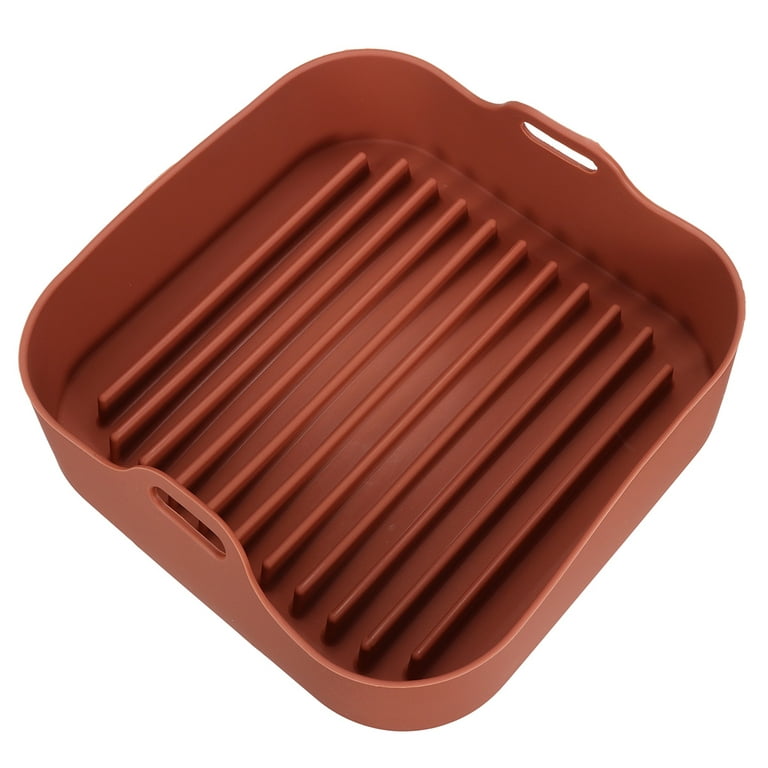 Generic iSH09-M470051mn 8in Air Fryer Silicone Pot, Large Square