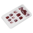 thumbnail image 4 of 24pcs Faux Ongles Conseils Ensemble Détachable à la Mode Pleine Couverture Presse sur Faux Ongles Art TipsP139, 4 of 14