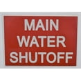 thumbnail image 2 of Main Water Shut-Off Sticker (Reflective,1 Unit, RED Background, 7X10 inch)(ref-2022-4), 2 of 5