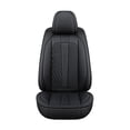thumbnail image 3 of Maidao 2pcs Front Car Seat Cover for Mercedes-Benz for CL200 2000-2014 2 Seats Leather Airbag Compatible Waterproof Soft Front Set Cushion Protector Black, 3 of 8