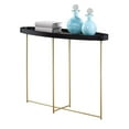 thumbnail image 2 of Convenience Concepts Lunar Console Table-Finish:Black / Gold, 2 of 2