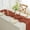 Red, variant on CCMAOLU Sage Green Cheesecloth Table Runner,Boho Vintage Rustic Sheer Runner for Wedding Party Decor,35x71 Inch,Creates Happy Atmosphere,Easy to Clean & Laundry Safe