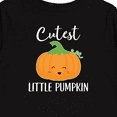 thumbnail image 4 of Inktastic Halloween Cutest Little Pumpkin Boys or Girls Long Sleeve Toddler T-Shirt, 4 of 5