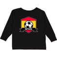 thumbnail image 3 of Inktastic Soccer Spain Flag Banner Boys or Girls Long Sleeve Toddler T-Shirt, 3 of 5
