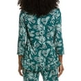 thumbnail image 2 of Ellen Tracy womens  Pajama Top, m, Green, 2 of 3