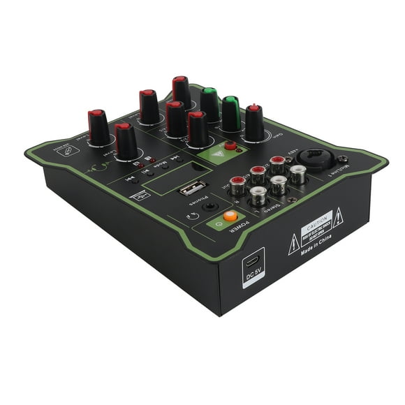 Channel Line Mixer,5 Channel Line Mixer Audio Mixer Mini Audio Mixer Achieve More