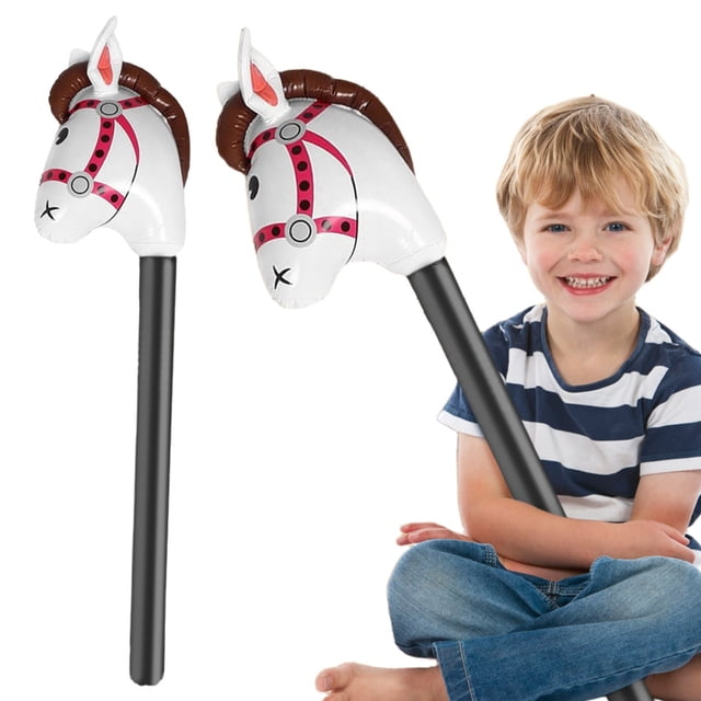 WHEANG Stick Toy Portable Inflatable Stick Horse Inflatable Stick For Theme Decoration