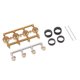 thumbnail image 4 of Ruedas de Vehículos Modificadas de Goma 2x1 / 64 para Modelos de Coches Accs de Coche Juguetes para Adultos C Sunnimix Ruedas de caucho modificadas para vehículos, 4 of 8