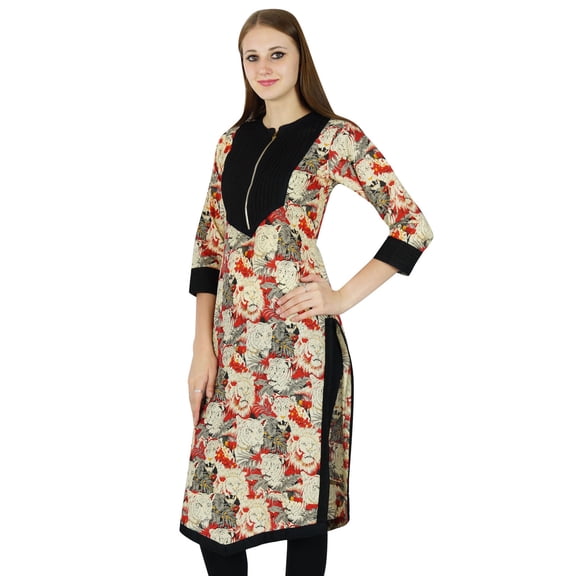 Designer Indian Bollywood Kurta Women Ethnic Kurti Casual Top Tunic Dress