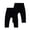Black, variant on Girls Boys Sweatpants Baggy 2 Pack Wide Leg Elastic Waist Sweat Pants Playing School Dance Pants with Pockets Yellow