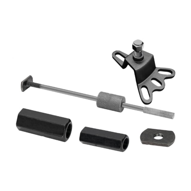 Medio eje y freno kit de tambor del tambor removedor de eje trasero Herramienta de reparación de bicicletas de uso de eje pesado para la motocicleta