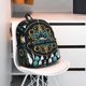 thumbnail image 5 of Balery Boho Dreamcatcher Mochila para Mujeres y Hombres, Mochila Ligera Casual para Viajes, Mochila Clásica Básica para la Universidad, 5 of 6