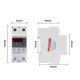 thumbnail image 4 of Límite de voltaje ajustable multifuncional Protector de corriente Interruptor de reinicio automático Pantalla dual, 4 of 7