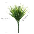 thumbnail image 2 of Coofit Fake Plant Branch Plastic Realistic Fake Leaves Stem Artificial Greenery Stem, 2 of 10