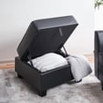 thumbnail image 6 of Naomi Home Elizabeth Modern DIY Sofa - Parts-Color:Black,Fabric:Air Leather,Style:Ottoman, 6 of 9