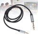 thumbnail image 5 of Cable de Altavoz, De Sonido Transparente de 3.5 mm A 6.35 mm Cable EstéreO CONDUCTIVADAD CONECTOR DE ORO DE 24K PARA COMPUTADORAS PORTÁLE, 5 of 7