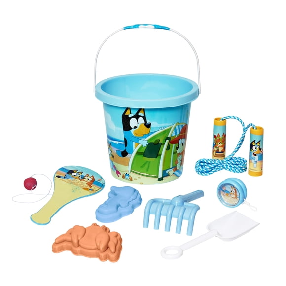 Little Kids Inc Bluey Summer Fun Beach Bucket Set