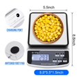 thumbnail image 3 of Electronic Kitchen Scale USB Charge Precision Balance Food Scale Household Coffee Smart Digital ,High-Precision Weighing Technology, 3 of 6