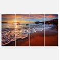 thumbnail image 2 of Design Art - Magnifique Plage Océanique au Coucher du Soleil, 2 of 3
