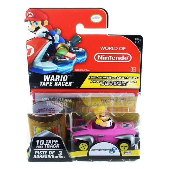 Nintendo Tape Racers Wave 2: Wario w/ Wario Stadium Tape