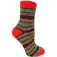 thumbnail image 3 of SOCKS'NBULK Women’s Fuzzy Socks, Assorted, Colorful, Warm Stretchy Furry Bulk Socks, 3 of 7